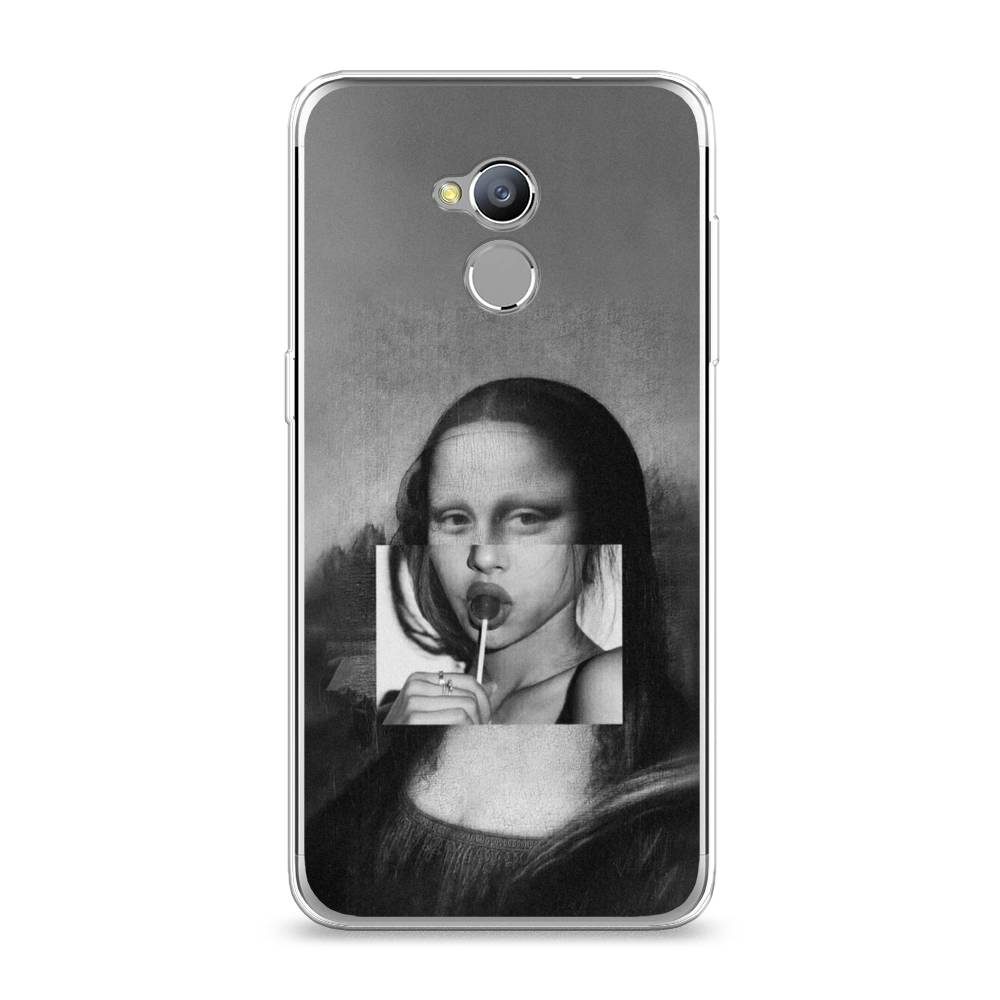 

Чехол Awog на ZTE Blade V7 Lite / ЗТЕ Блэйд V7 Lite "Mona Lisa sucking lollipop", 130450-9