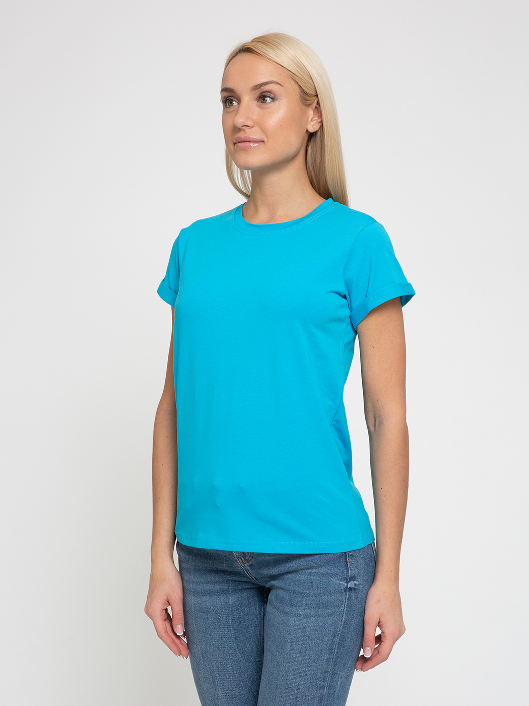 

Футболка женская Lunarable ktsh001_c14 бирюзовая 2XL, Бирюзовый, ktsh001_c14