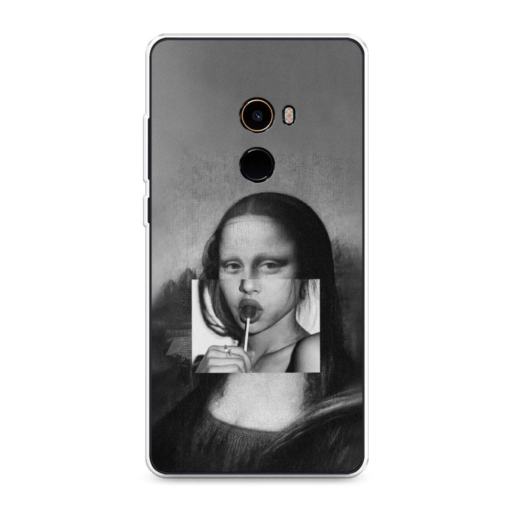 

Чехол Awog на Xiaomi Mi Mix 2 "Mona Lisa sucking lollipop", Разноцветный, 32550-9