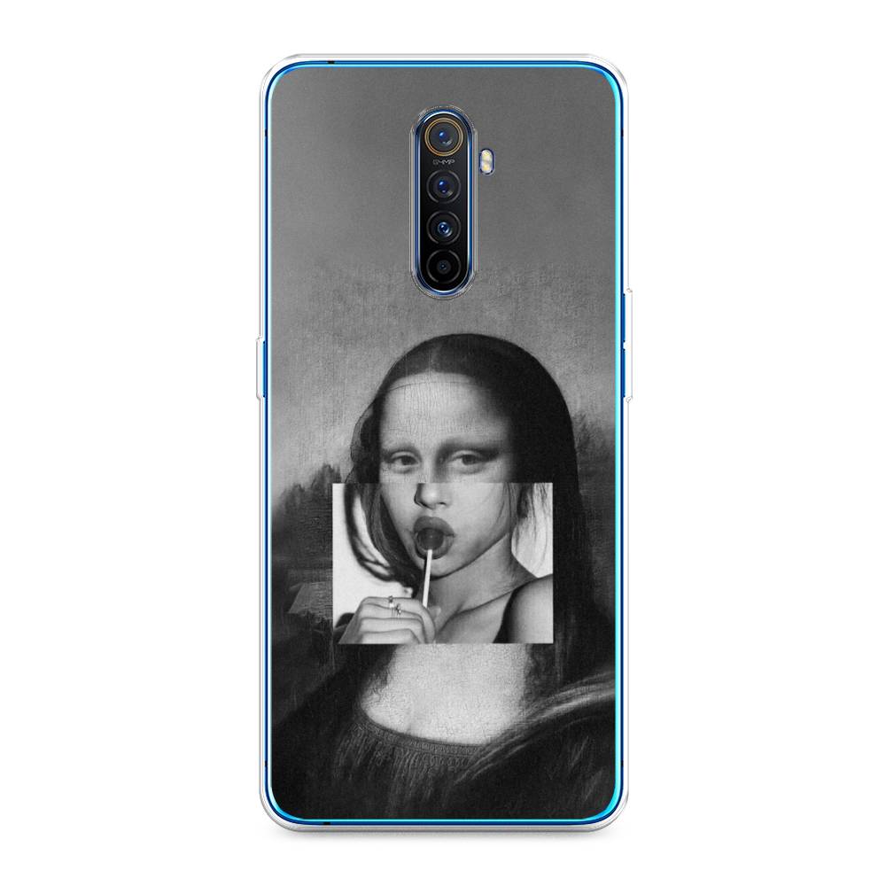 

Чехол Awog на Realme X2 Pro "Mona Lisa sucking lollipop", Разноцветный, 251750-9