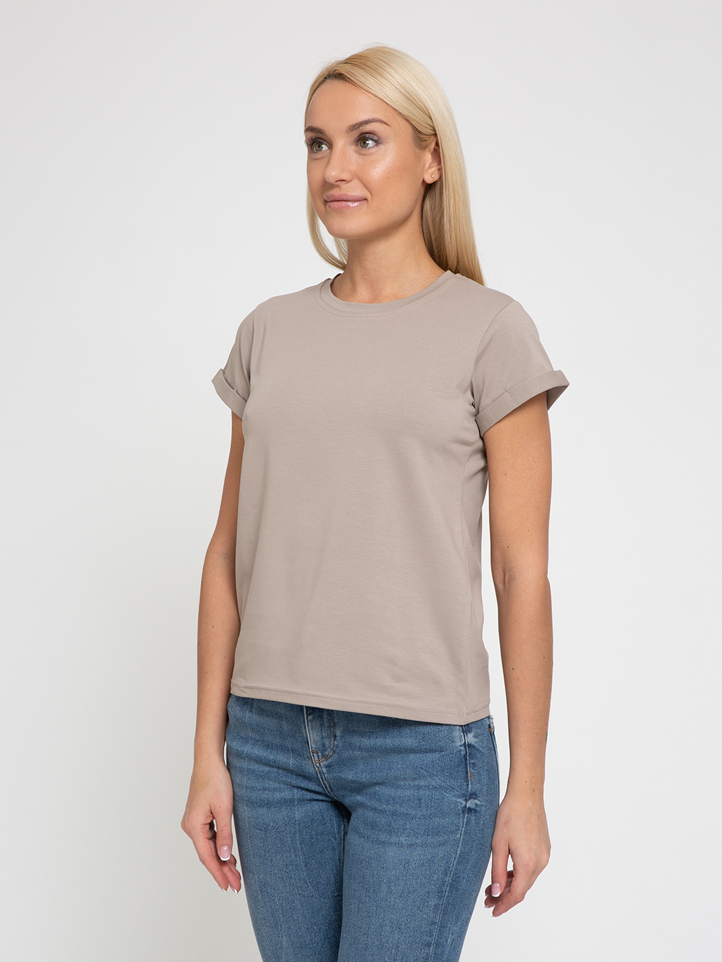 

Футболка женская Lunarable ktsh001_c04 бежевая 2XL, Бежевый, ktsh001_c04
