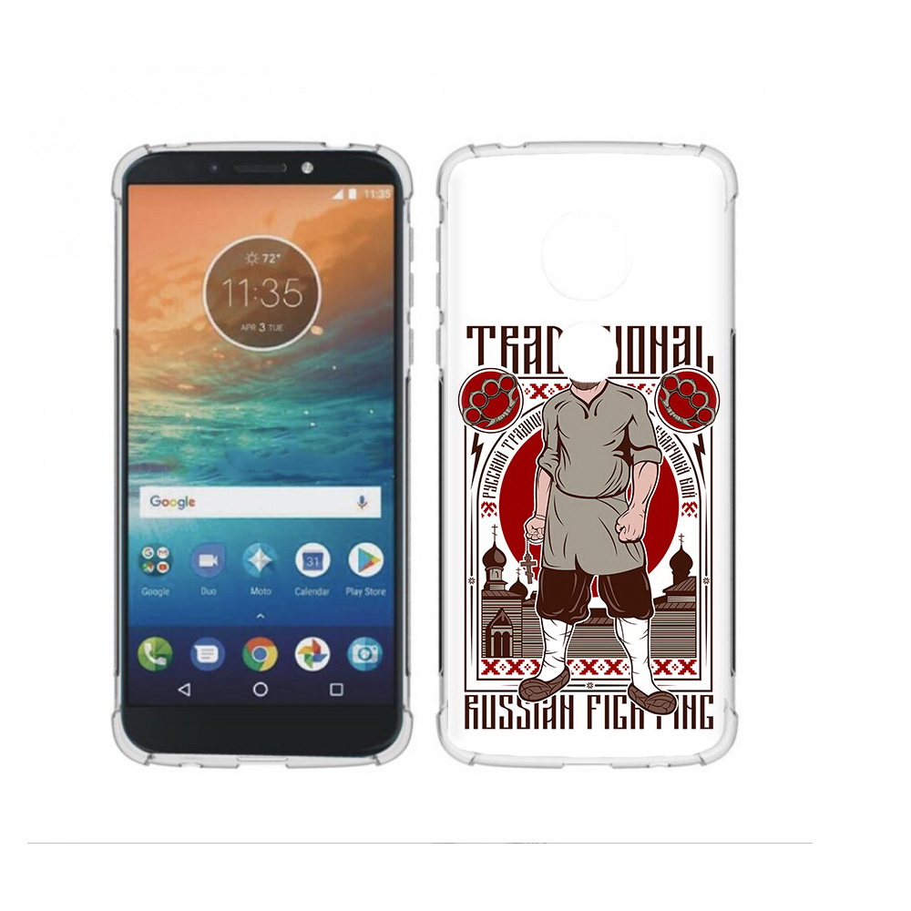

Чехол MyPads Tocco для Motorola Moto G4 Play Традициональный мужчина (PT115793.374.173), Прозрачный, Tocco