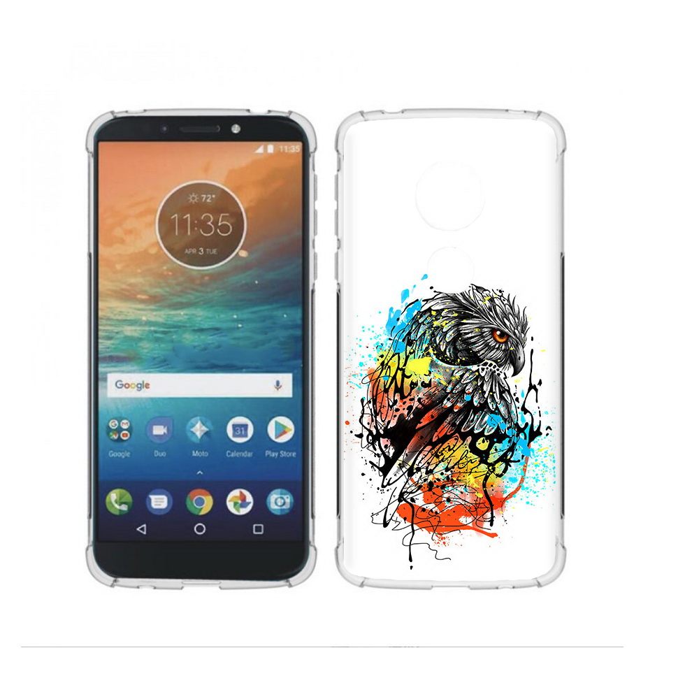 

Чехол MyPads Tocco для Motorola Moto G4 Play Творческая сова (PT115793.374.170), Прозрачный, Tocco