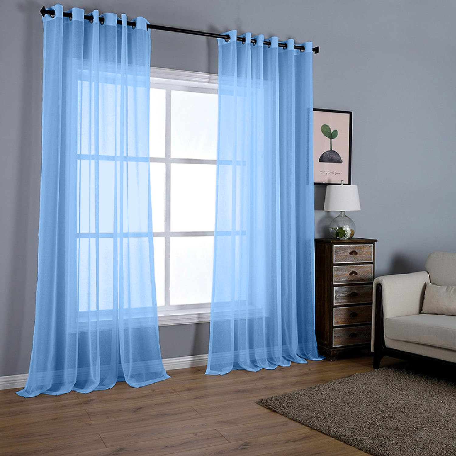 

Тюль Глубокое Озеро Т-ЛЮВ-1 230x230 голубой 2шт, Т-ЛЮВ-1