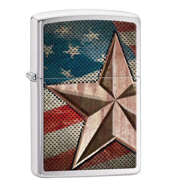 

Зажигалка Zippo модель 28653, Retro star