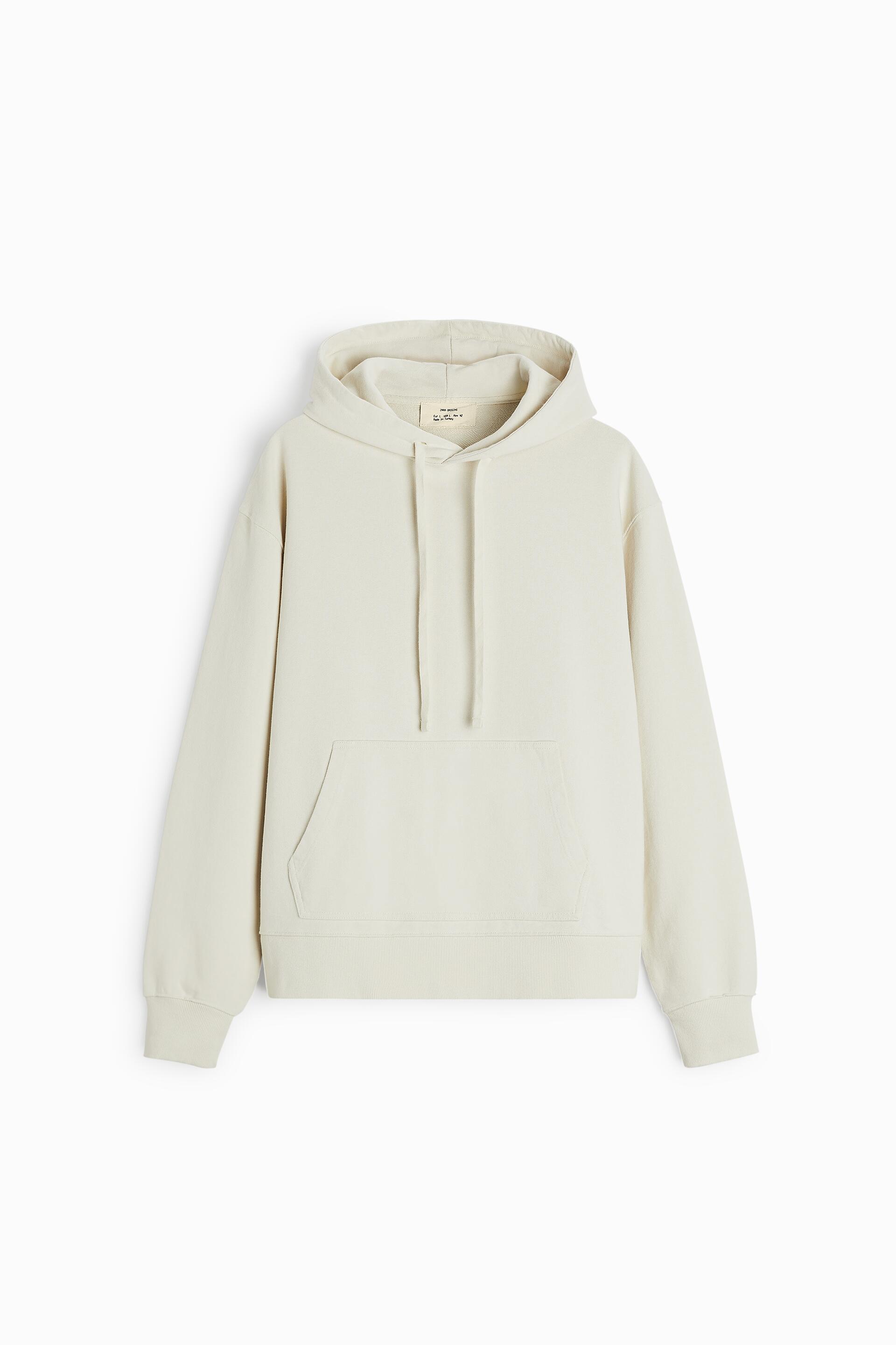 

Худи мужское ZARA 00761354 белое XL (доставка из-за рубежа), 00761354