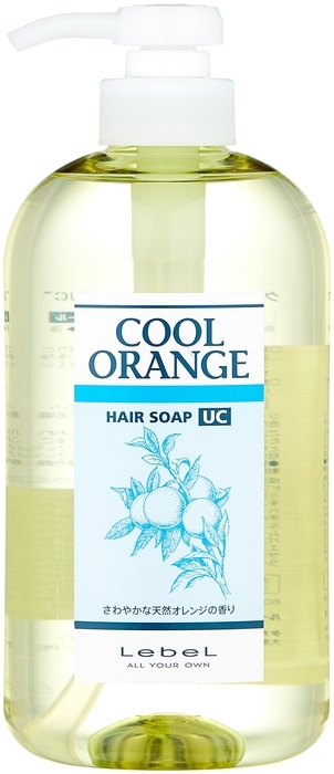 фото Шампунь lebel cosmetics cool orange uc hair soap ультра холодный апельсин 600 мл