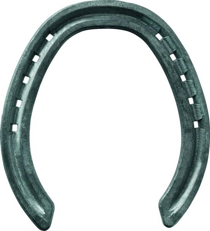 

Беговые подковы Mustad Rapid Fullered Н 16x6 ТС  , задние, Серый