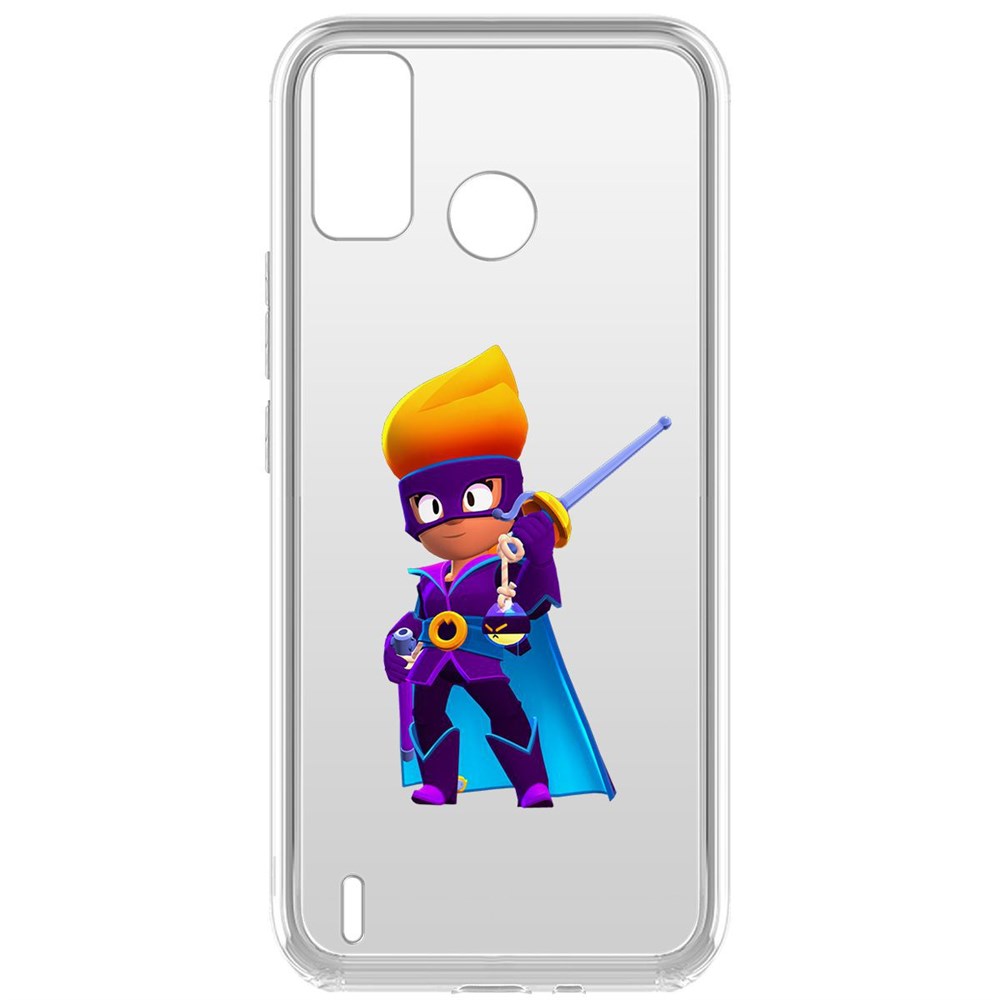

Чехол-накладка Brawl Stars-Амбер де Ла Вега для Tecno Spark 6 Go