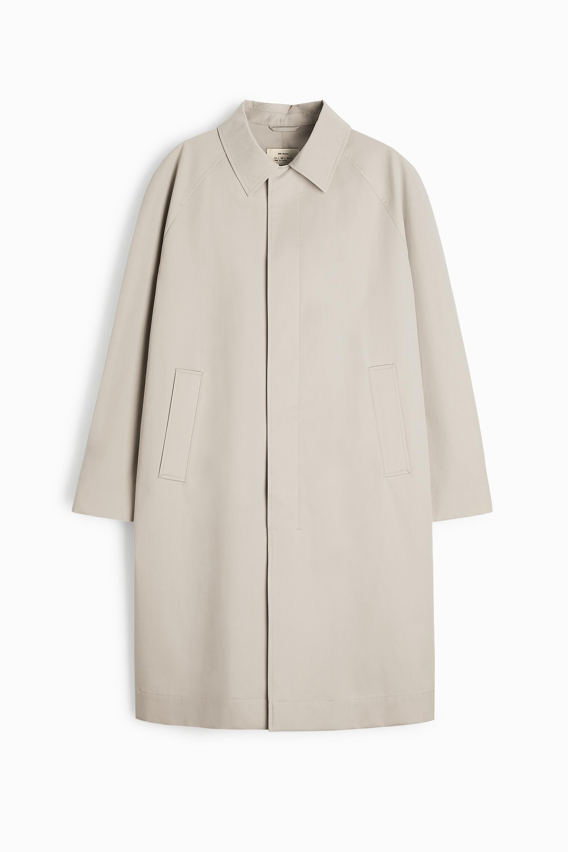 

Плащ мужской ZARA 00706385 серый M (доставка из-за рубежа), 00706385