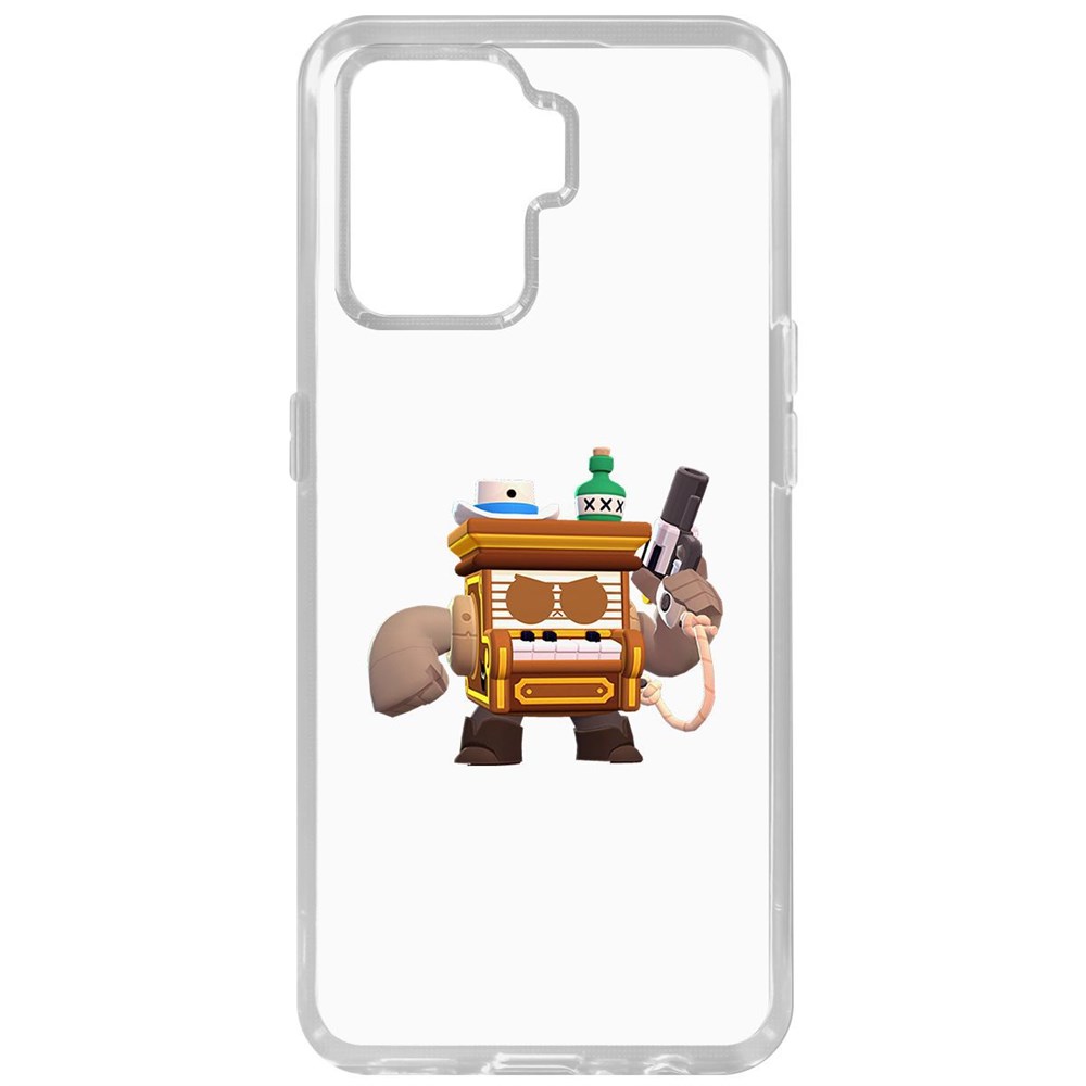 

Чехол-накладка Brawl Stars-8-бит из салуна для Oppo Reno5 Lite