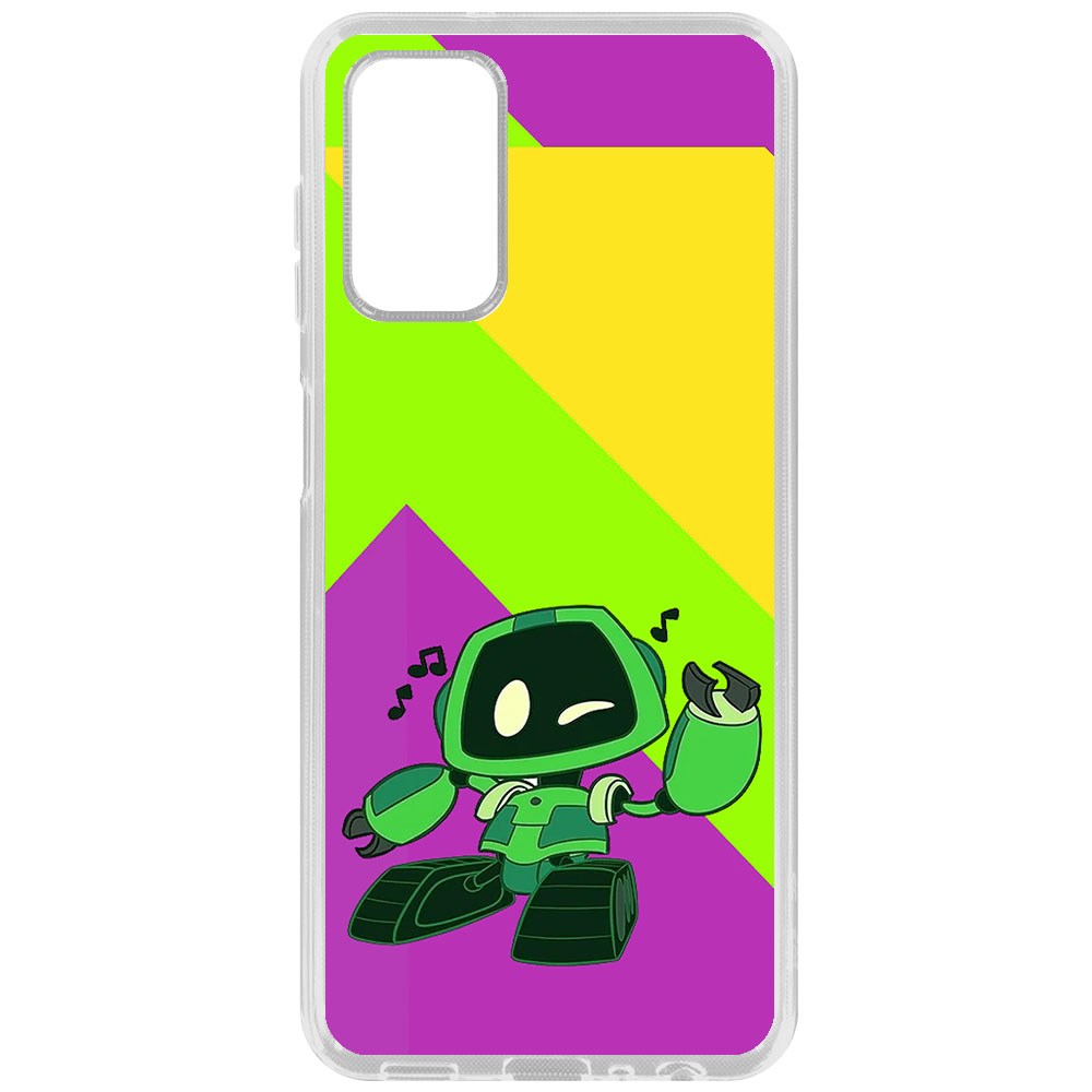 Чехол-накладка Krutoff Clear Case Хаги Ваги - Буги-бот для Samsung Galaxy A13 (A135)