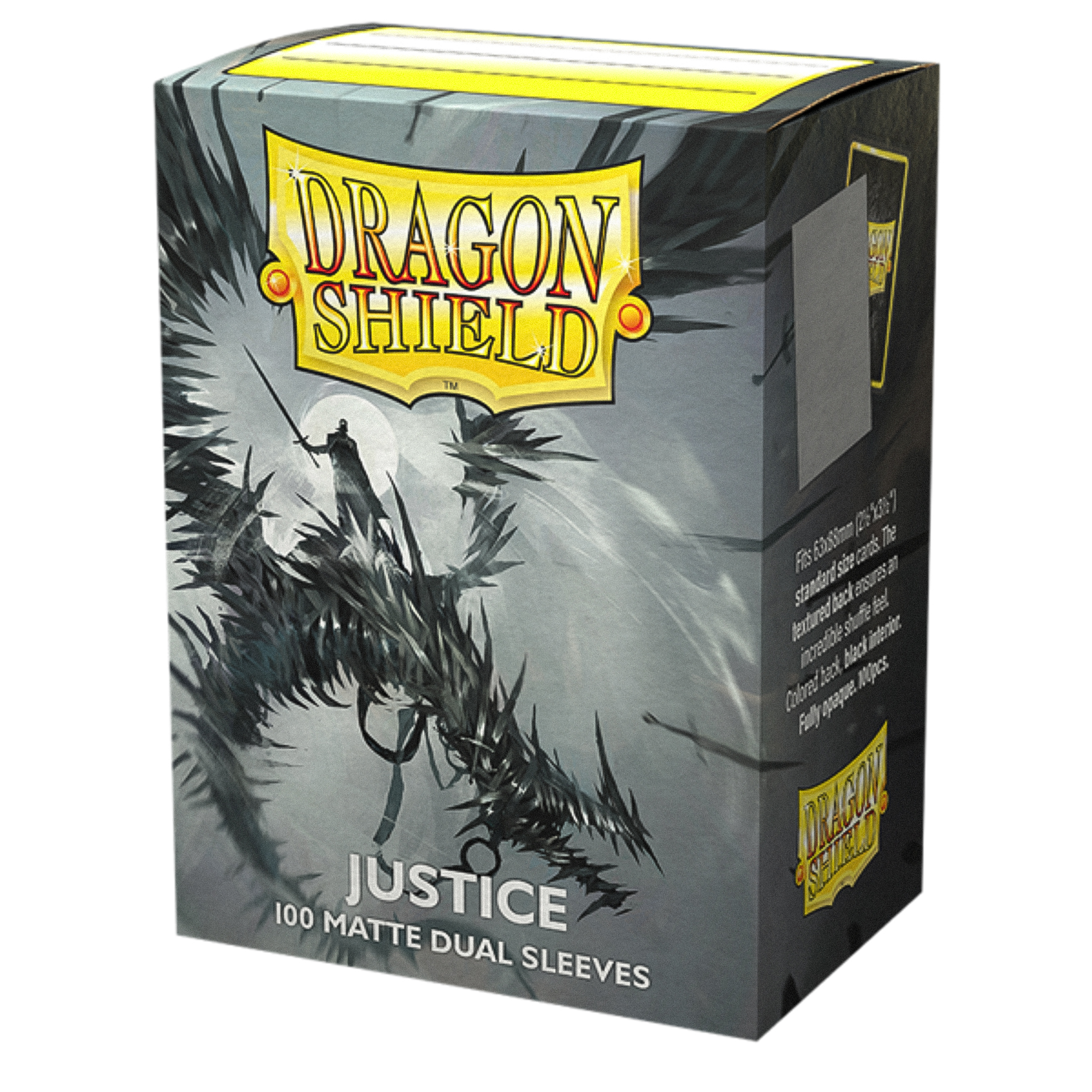 

Протекторы Dragon Shield Justice 64x89 мм, 100 шт. для карт MTG, Pokemon, Серый, Justice 64x89 мм, 100 шт., для карт MTG, Pokemon