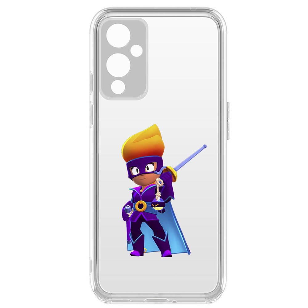 

Чехол-накладка Brawl Stars-Амбер де Ла Вега для OnePlus 9, Прозрачный