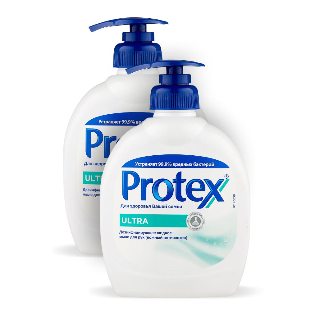 Комплект Антибактериальное жидкое мыло Protex Ultra 300 мл х 2 шт