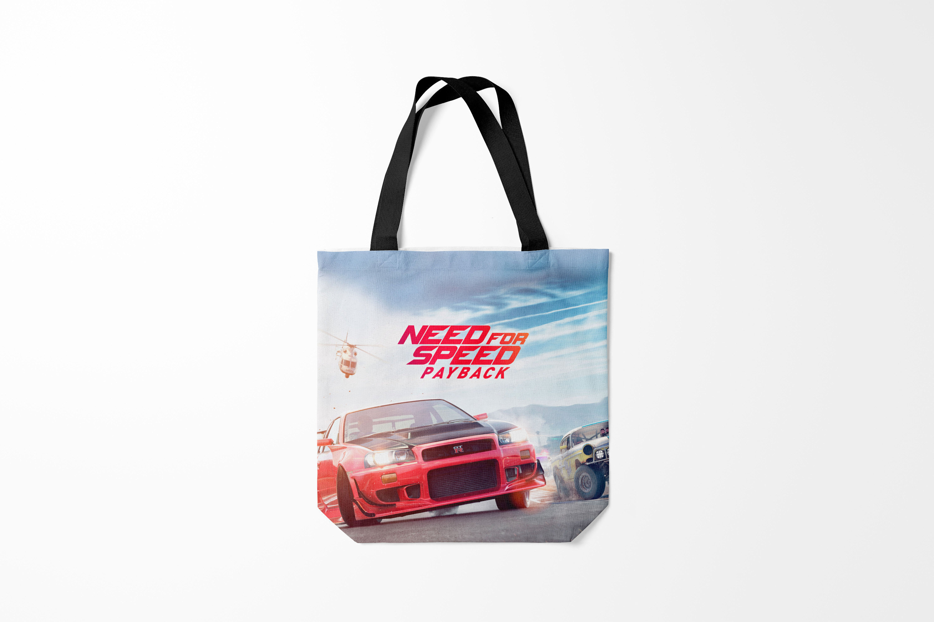 

Сумка шoппер унисекс Burnettie NFS Need For speed Heat, разноцветный, NFS Need For speed Heat