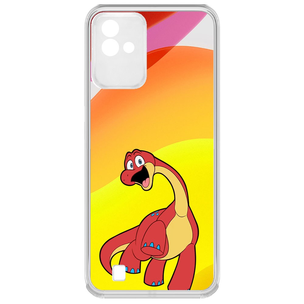 

Чехол-накладка Krutoff Clear Case Хаги Ваги - Брон для Realme Narzo 50i