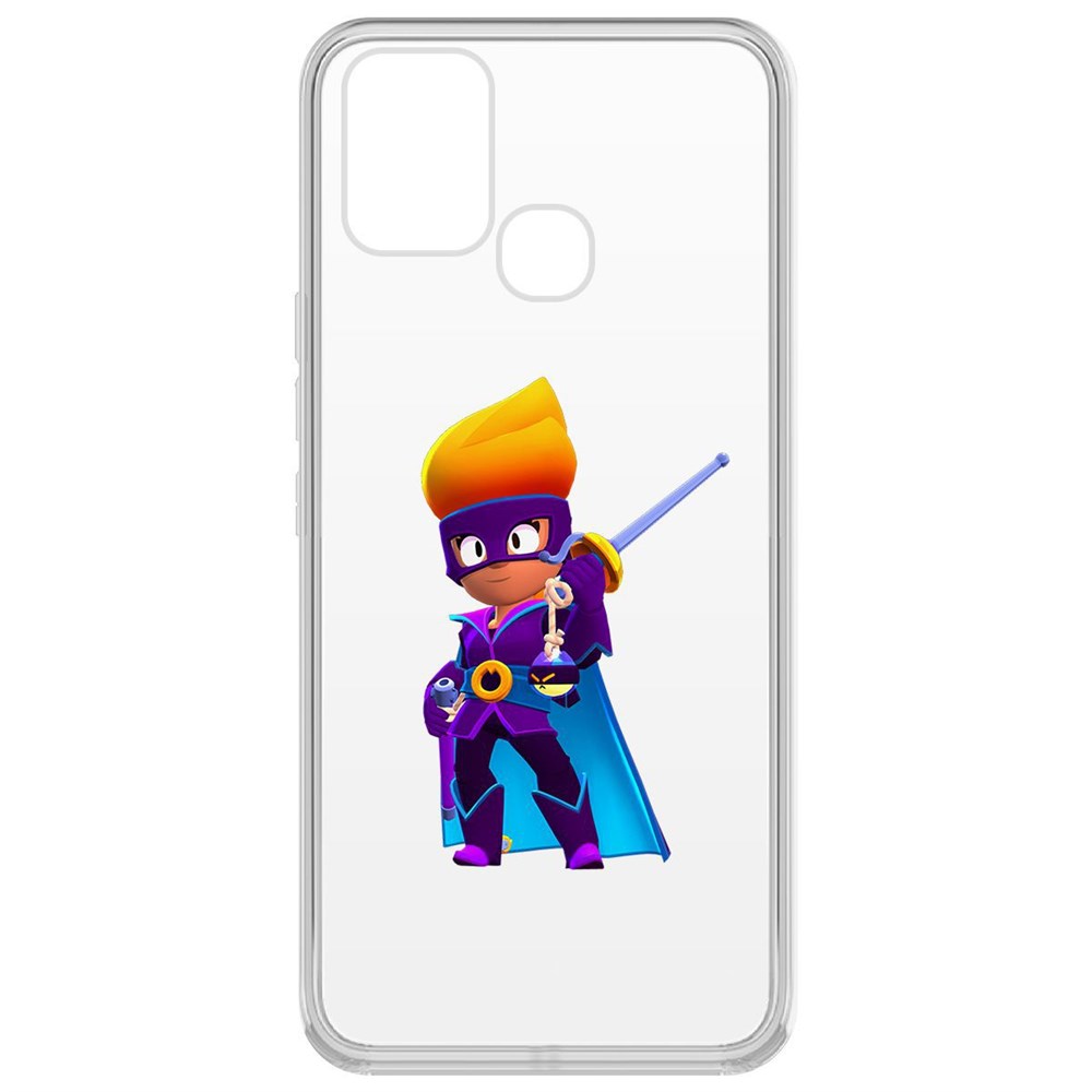 

Чехол-накладка Brawl Stars-Амбер де Ла Вега для Infinix Hot 10 Lite, Прозрачный