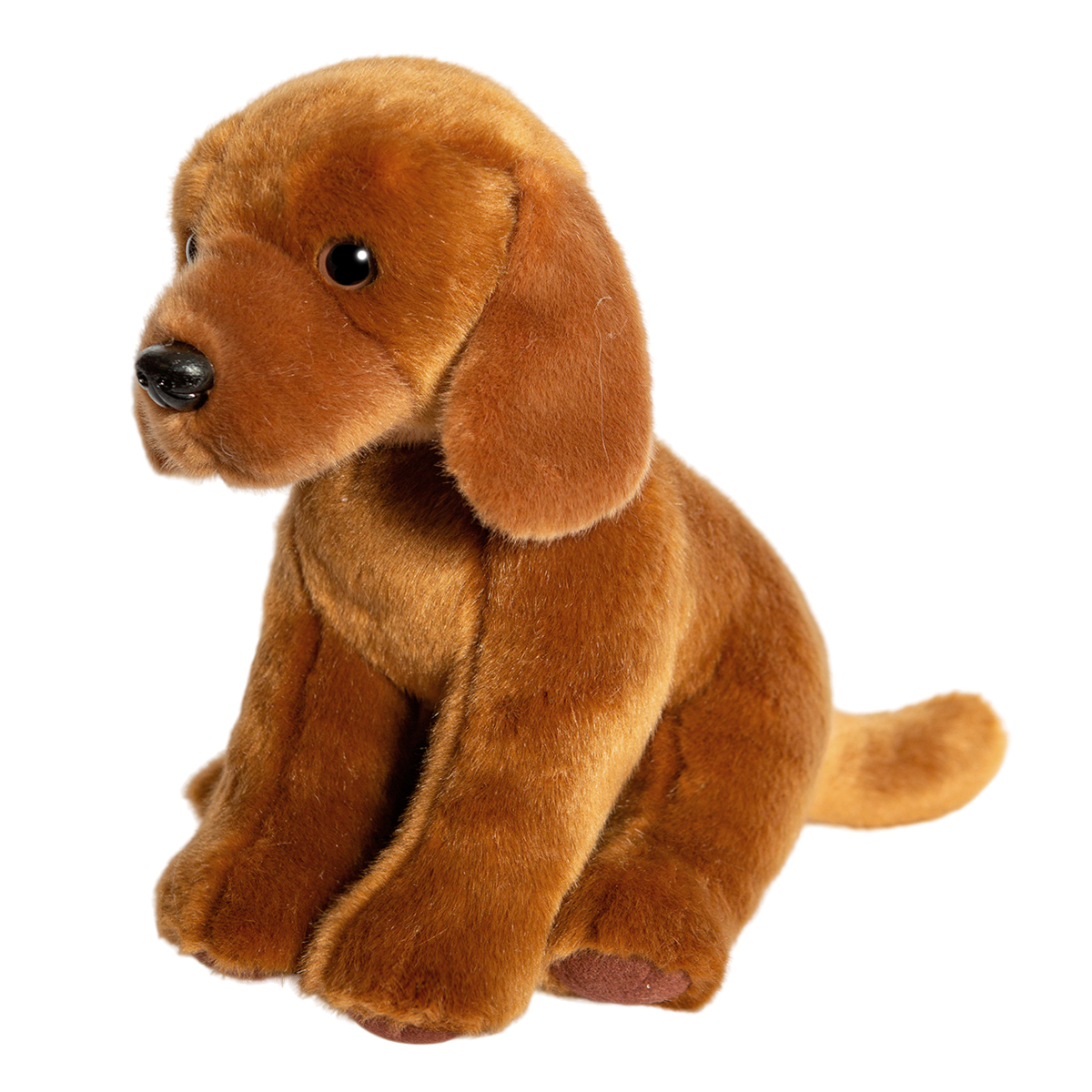 Мягкая игрушка Maxitoys реалистичная собака ML-SO-130222-25-18 серый мягкая игрушка maxitoys собака с пледом 60 см 300523 5 1 60 коричневый