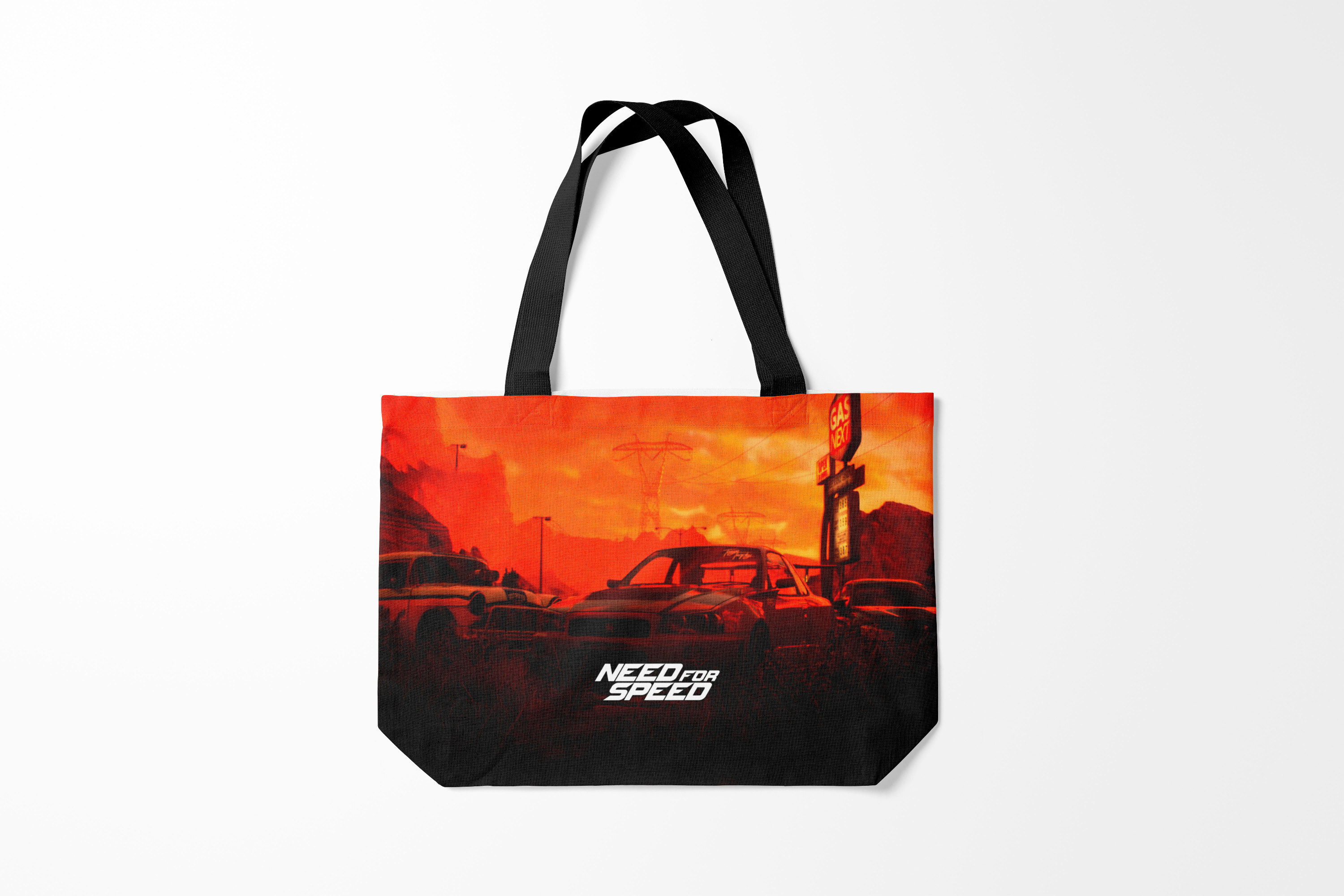 

Сумка шoппер унисекс Burnettie NFS Need for Speed, разноцветный, NFS Need for Speed