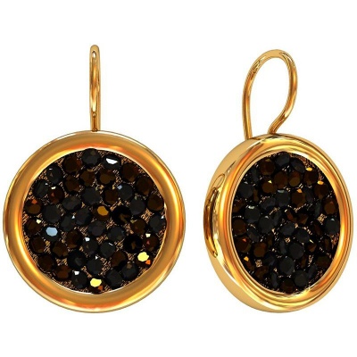 

Серьги из серебра с кристаллом ПРИВОЛЖСКИЙ ЮВЕЛИР 392789-KT88, 392789-KT88