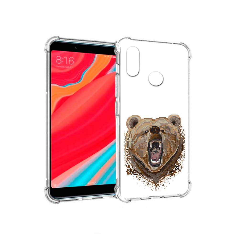 

Чехол MyPads Tocco для Xiaomi Mi 6X пиксельный медведь (PT113266.316.539), Прозрачный, Tocco