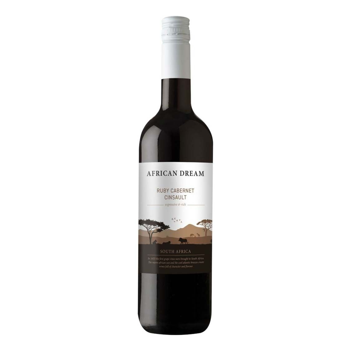

Вино Zimmermann-Graeff & Muller African dream красное сухое 7,5 - 12,7% 0,75 л Германия