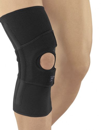Купить Бандаж коленный protect.PT soft с пателлярной поддержкой Левая P7750 Medi, р.L черный