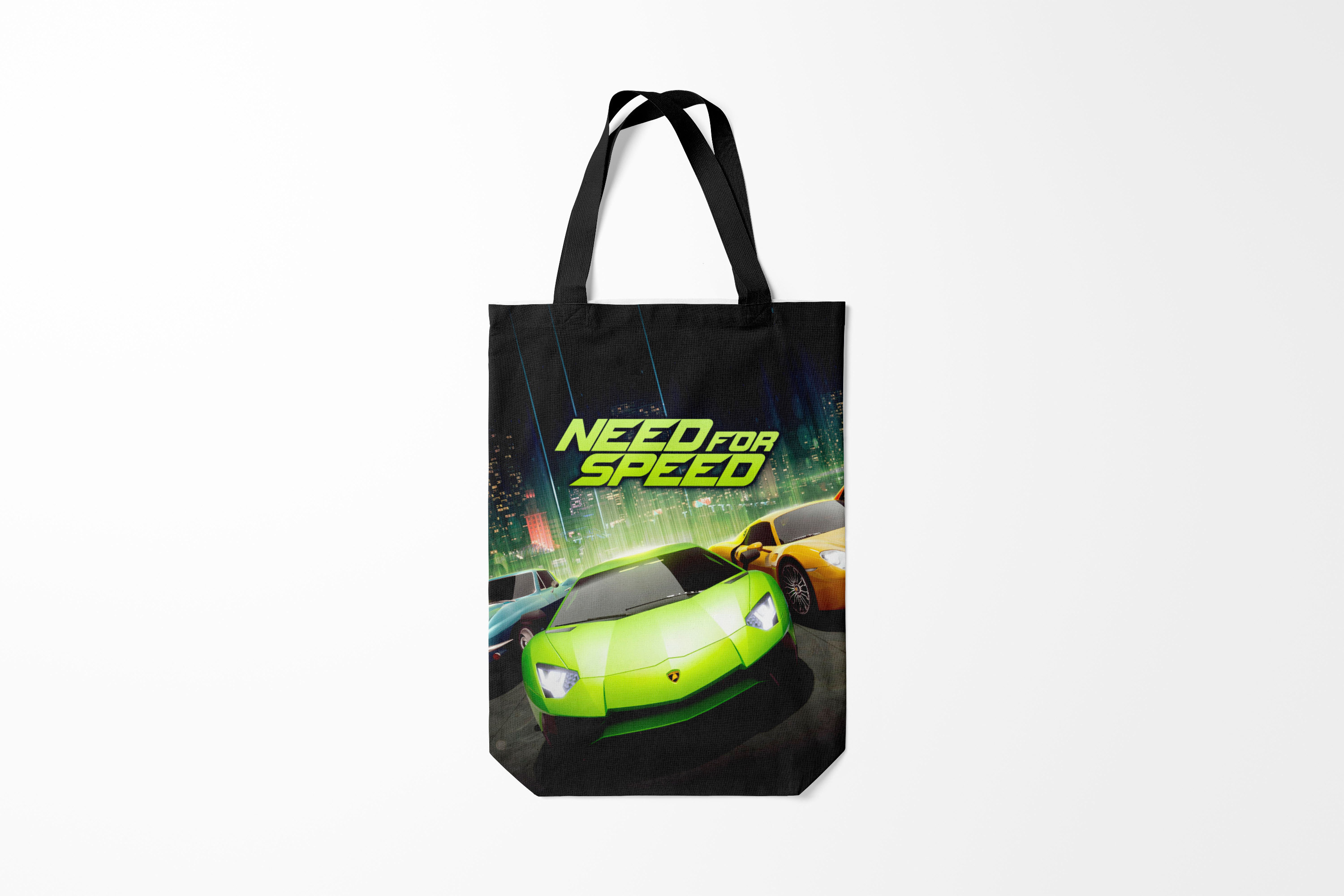 

Сумка шoппер унисекс Burnettie NFS Need for Speed, белый, NFS Need for Speed