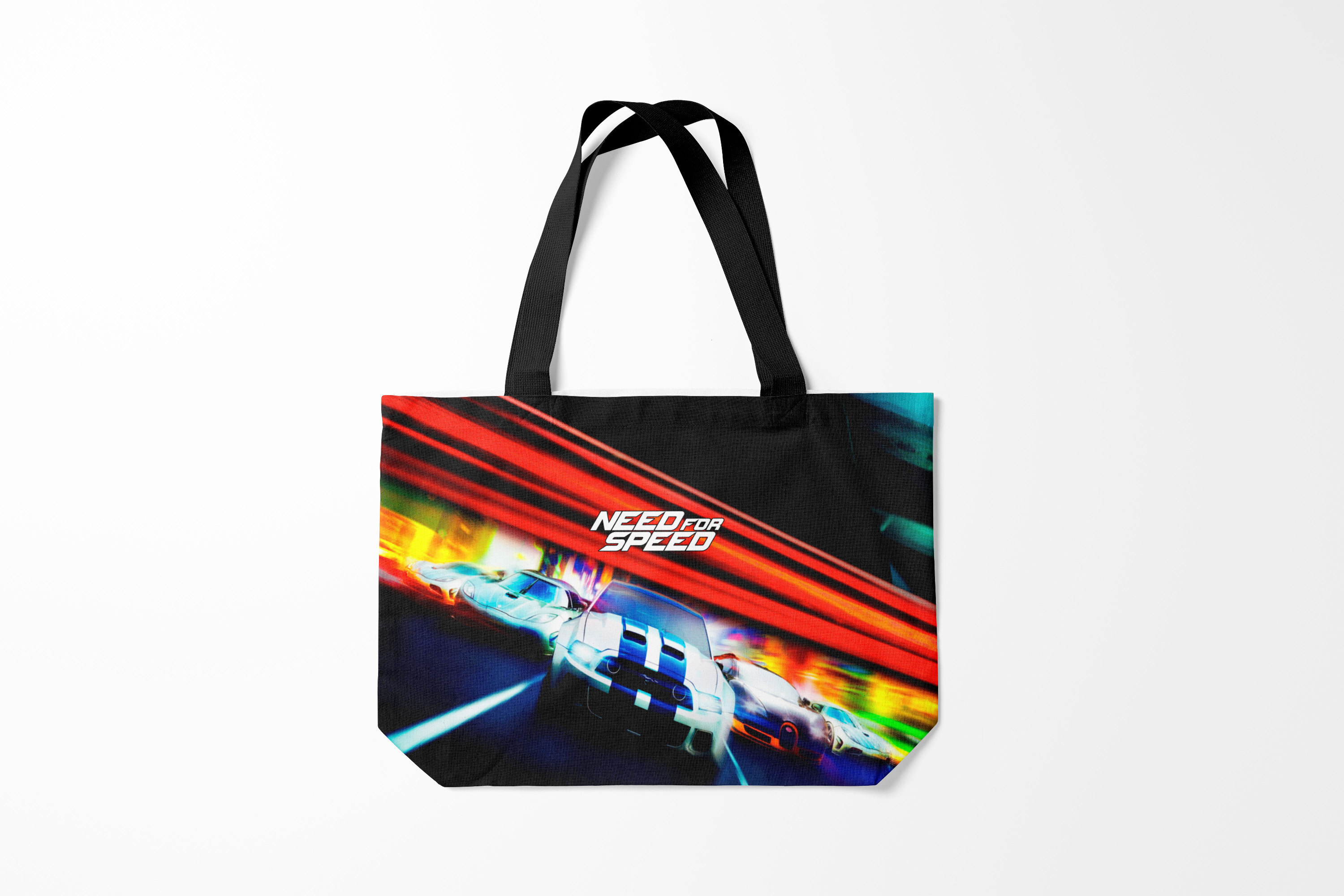 

Сумка шoппер унисекс Burnettie NFS Heat NEON, разноцветный, NFS Heat NEON
