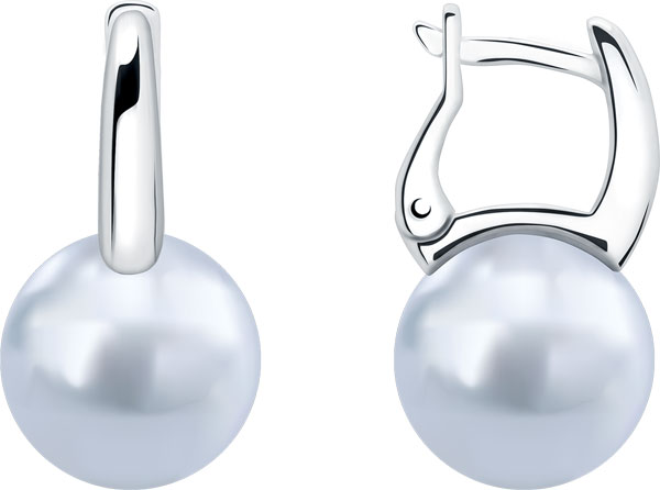 

Серьги из серебра с жемчугом De Fleur 52512.1M4D12, 52512.1M4D12