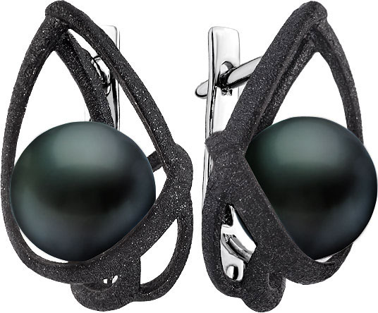 

Серьги женские De Fleur 52371S2B из серебра, культивированный жемчуг