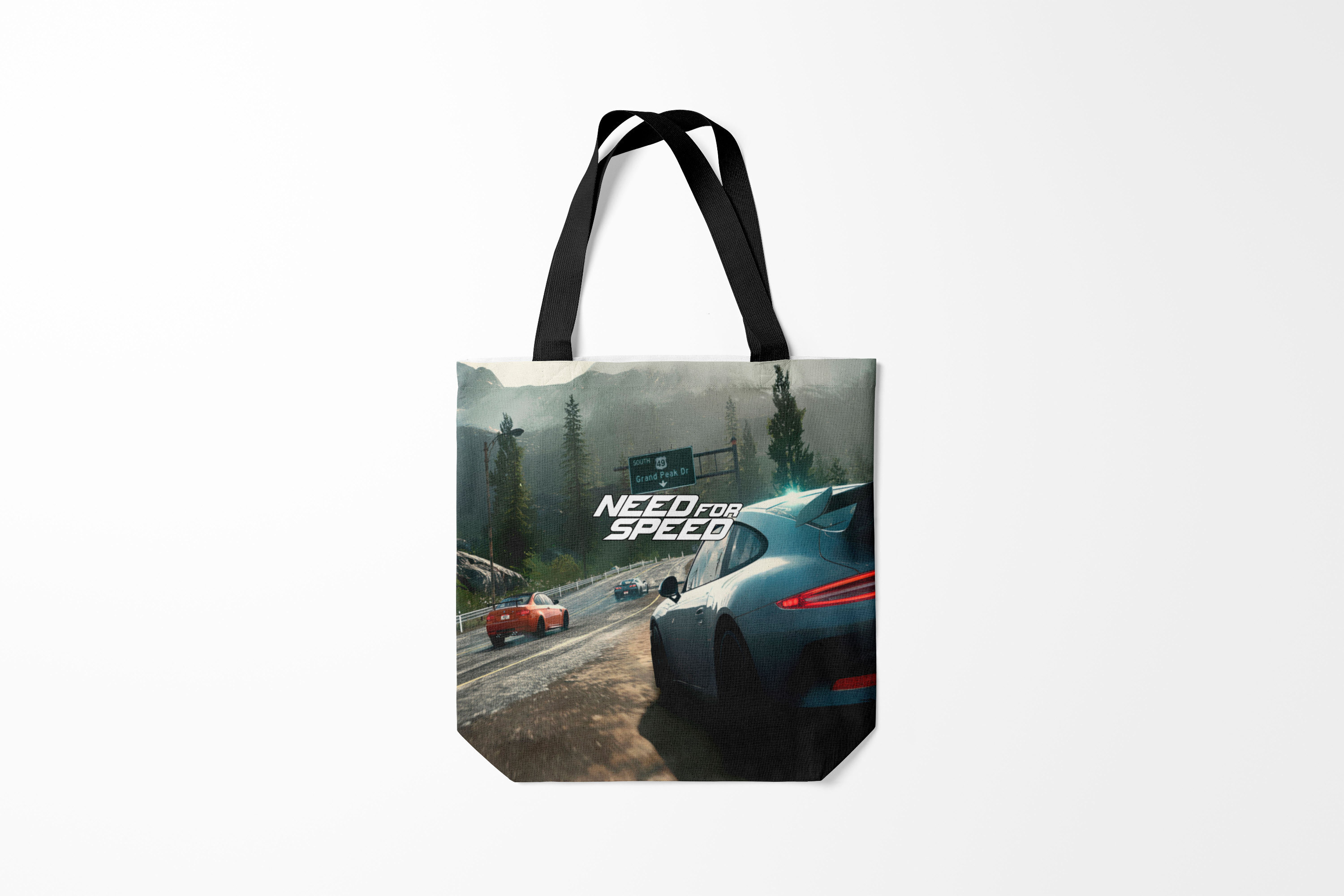 

Сумка шoппер унисекс Burnettie NFS Heat NEON, разноцветный, NFS Heat NEON