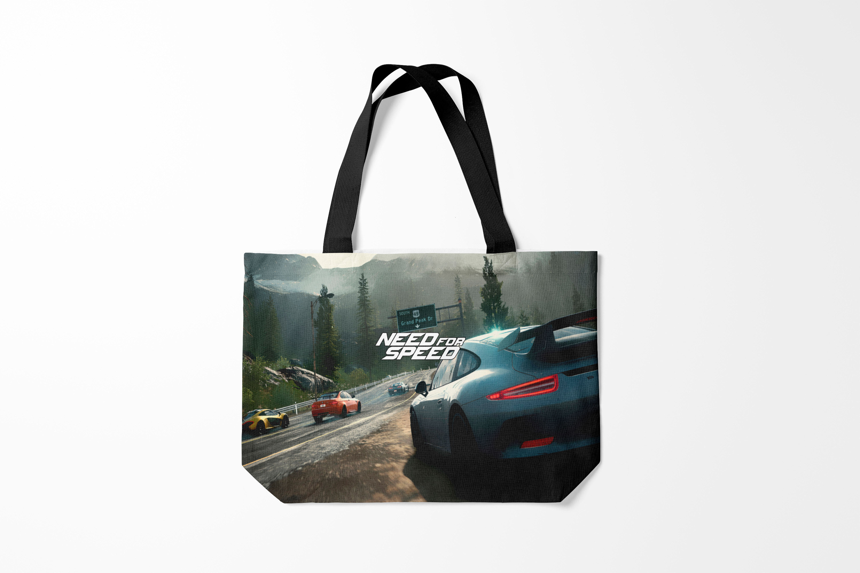 

Сумка шoппер унисекс Burnettie NFS HEAT 2019, разноцветный, NFS HEAT 2019