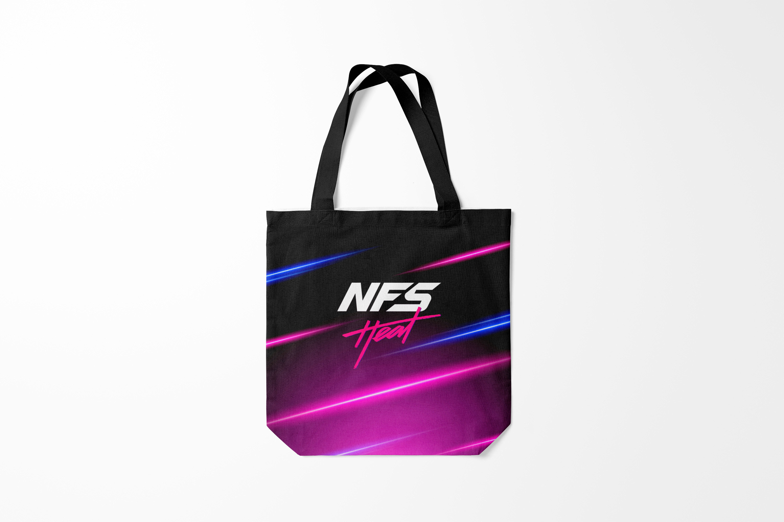

Сумка шoппер унисекс Burnettie NFS HEAT 2019, разноцветный, NFS HEAT 2019