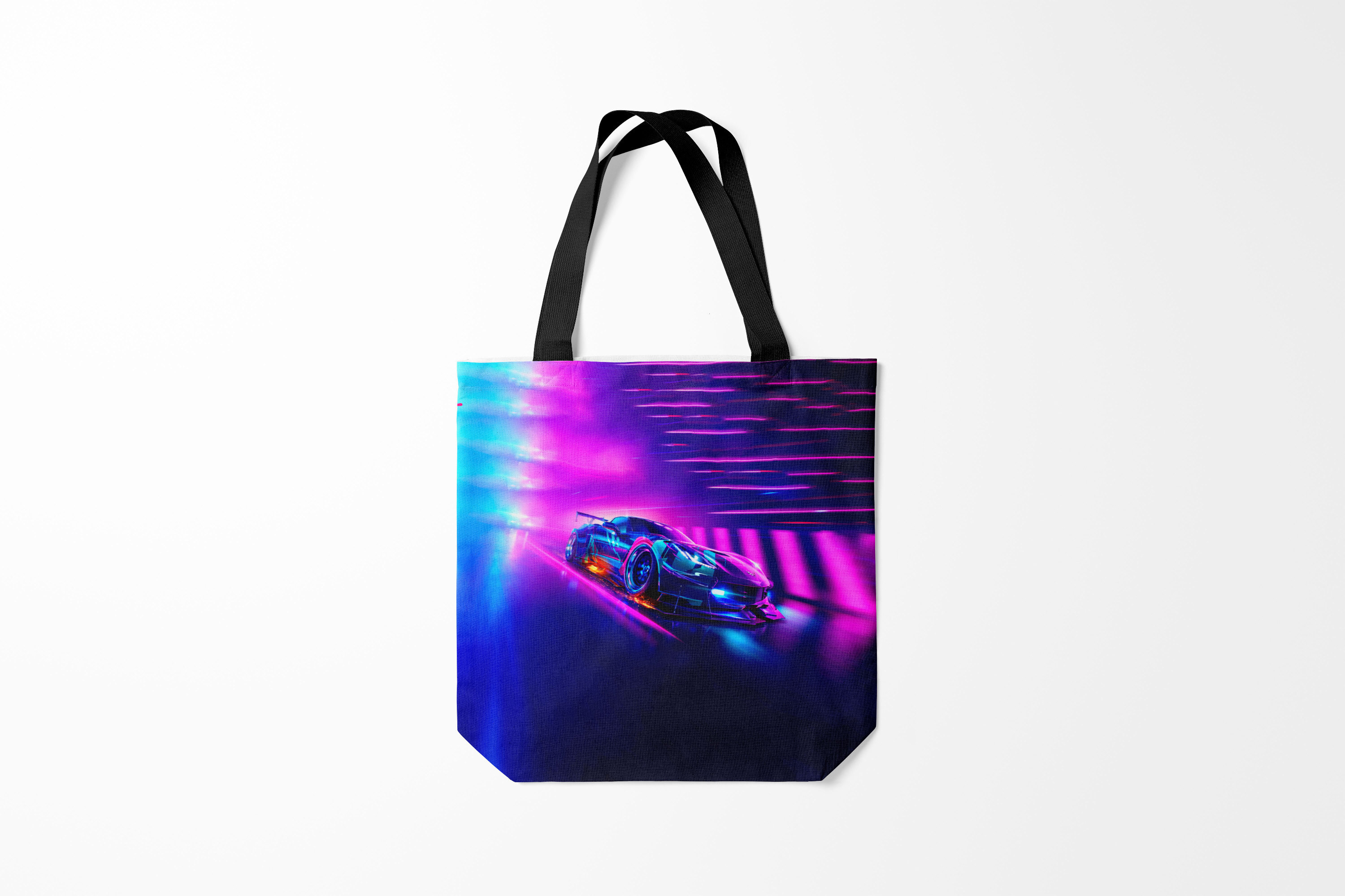

Сумка шoппер унисекс Burnettie NFS HEAT, разноцветный, NFS HEAT