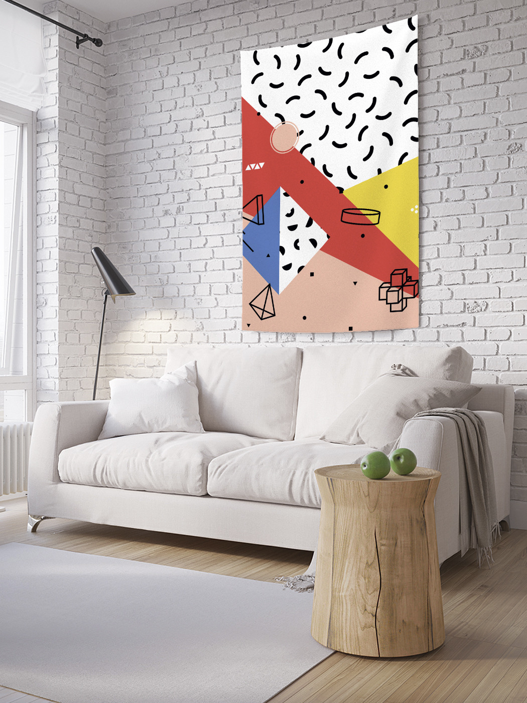 

Вертикальное фотопанно на стену JoyArty Геометрический сюрреализм 100x150 см, Геометрический сюрреализм