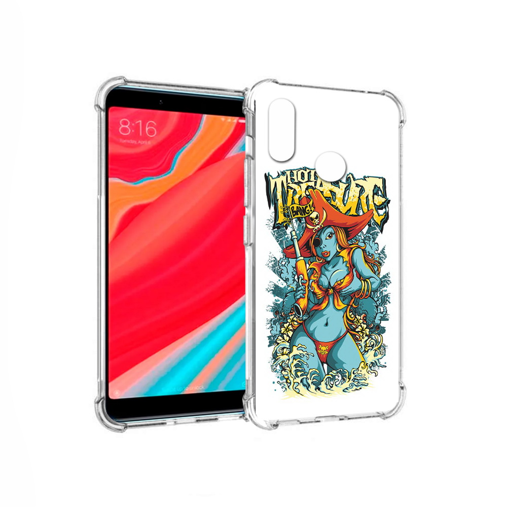 

Чехол MyPads Tocco для Xiaomi Mi 6X нарисованная синяя девушка комикс (PT113266.316.504), Прозрачный, Tocco