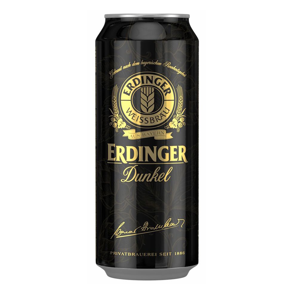 

Пиво Erdinger пшеничное нефильтрованное непастеризованное темное 5,3% 0,5 л