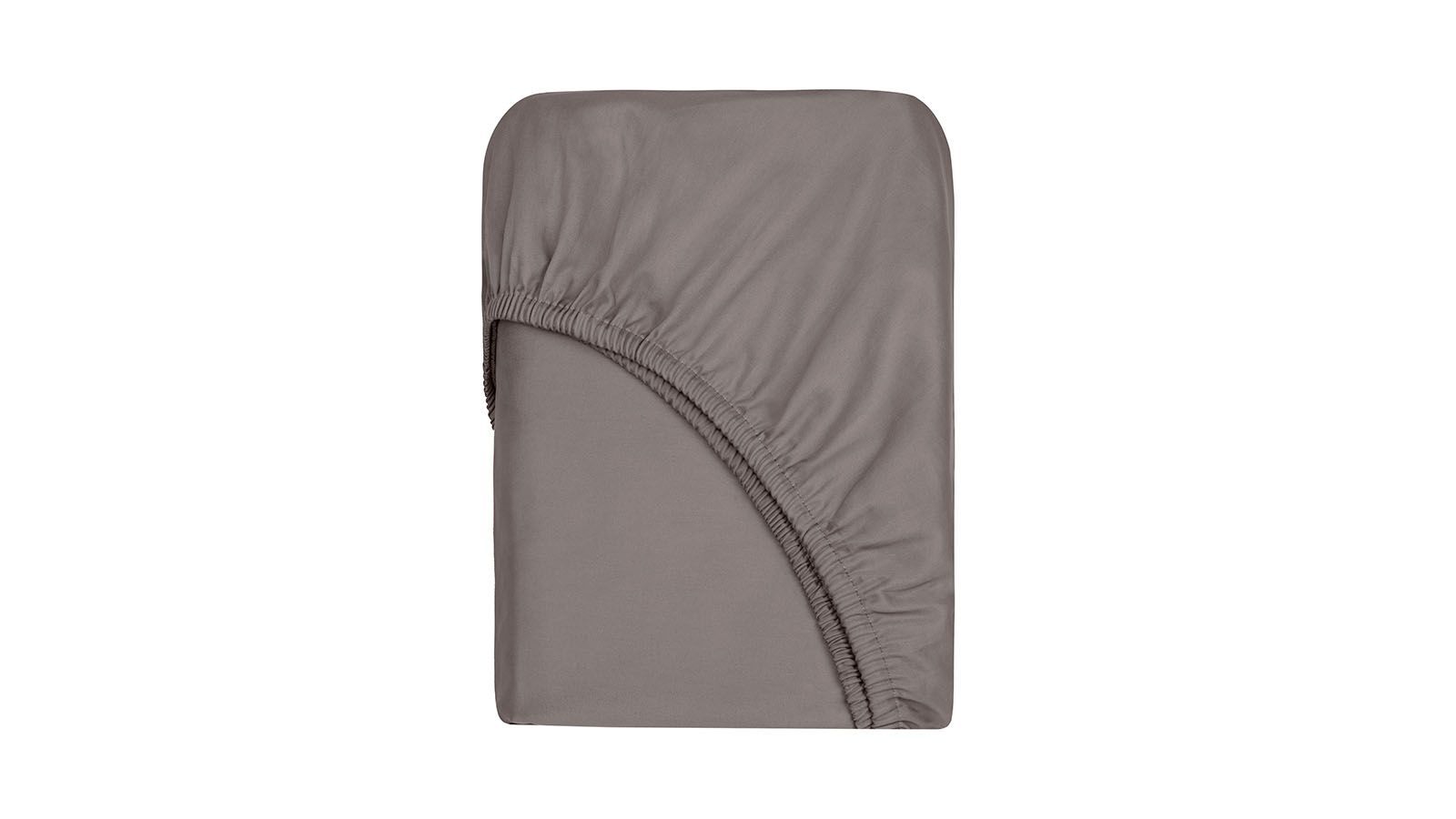 

Простыня Аскона Comfort Maco Sateen 2.0 Пепельный 200х200 см на резинке