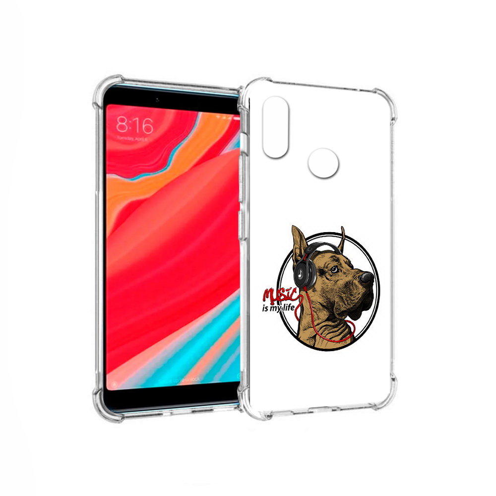 

Чехол MyPads Tocco для Xiaomi Mi 6X музыкальная собака (PT113266.316.490), Прозрачный, Tocco