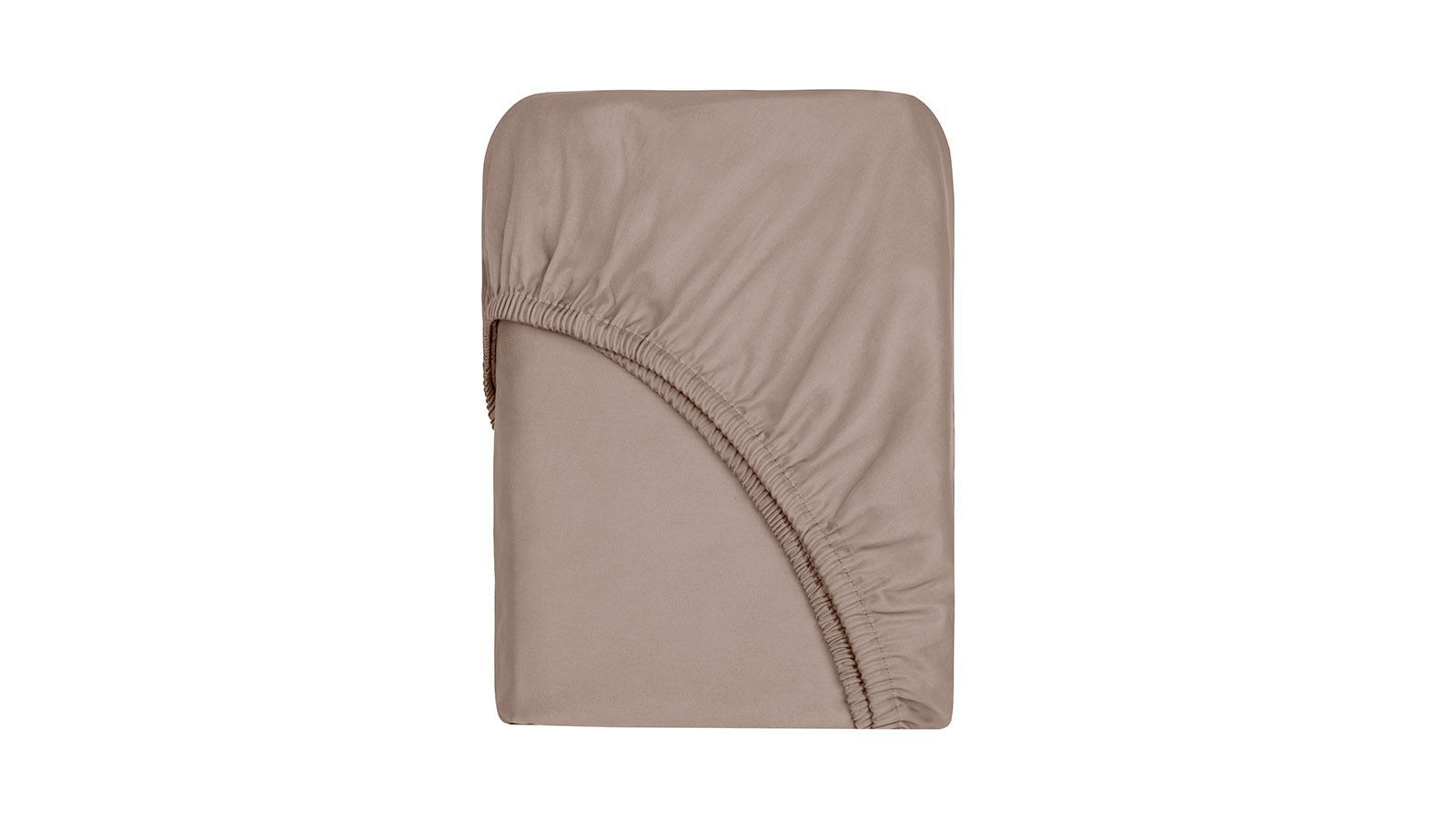 

Простыня Аскона Comfort Maco Sateen 2.0 Кремовый 180х200 см на резинке