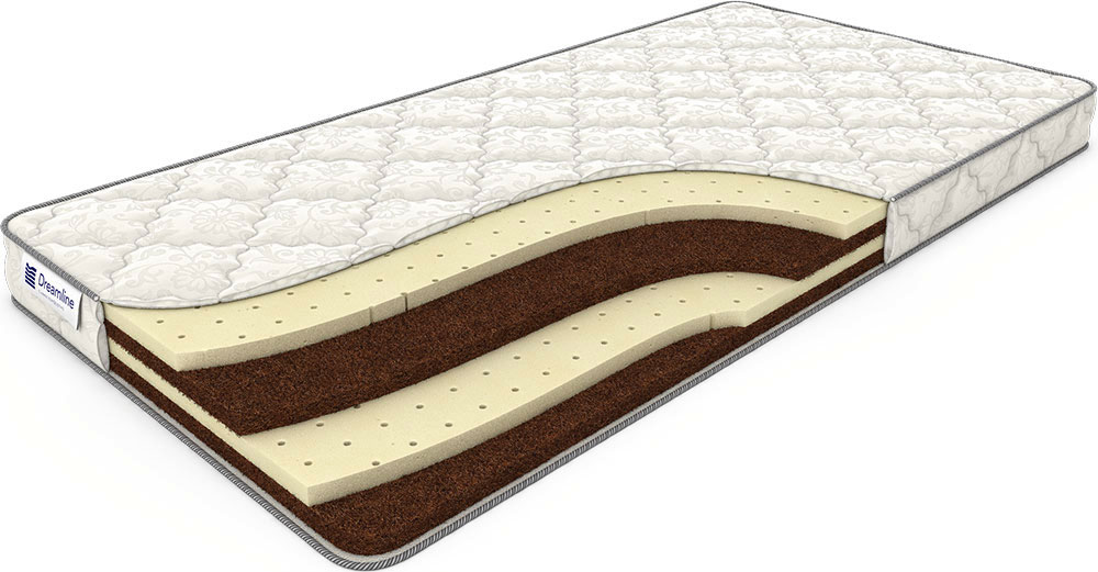 

Матрас DreamLine DreamLine Mix Slim 80x190 см, Белый, Mix Slim