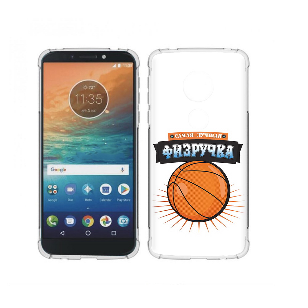 

Чехол MyPads Tocco для Motorola Moto G4 Play Самая лучшая физручка (PT115793.374.153), Прозрачный, Tocco