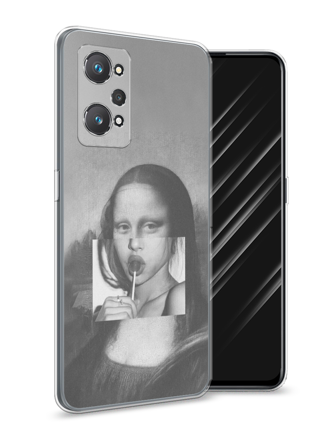 

Чехол Awog на Realme GT Neo 2 "Mona Lisa sucking lollipop", Разноцветный, 257750-9