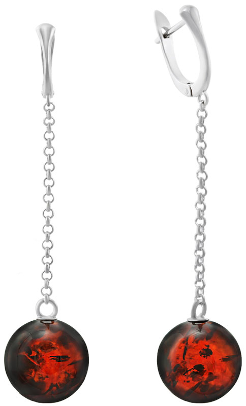 

Серьги женские Darvin 429041013UU из серебра, янтарь, 429041013UU