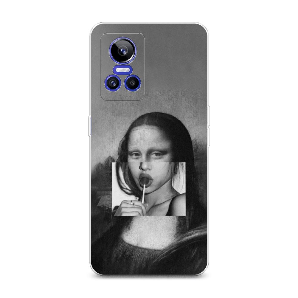 

Чехол Awog на Realme GT Neo 3 "Mona Lisa sucking lollipop", Разноцветный, 259050-9