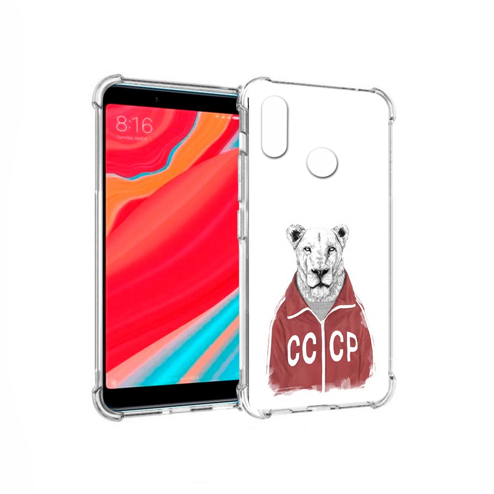 

Чехол MyPads Tocco для Xiaomi Mi 6X львица ссср (PT113266.316.450), Прозрачный, Tocco