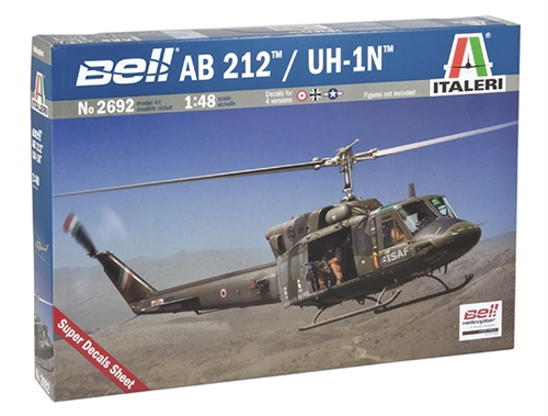 

Сборная модель Italeri 1/48 Вертолёт Bell AB 212 / UH-1N 2692