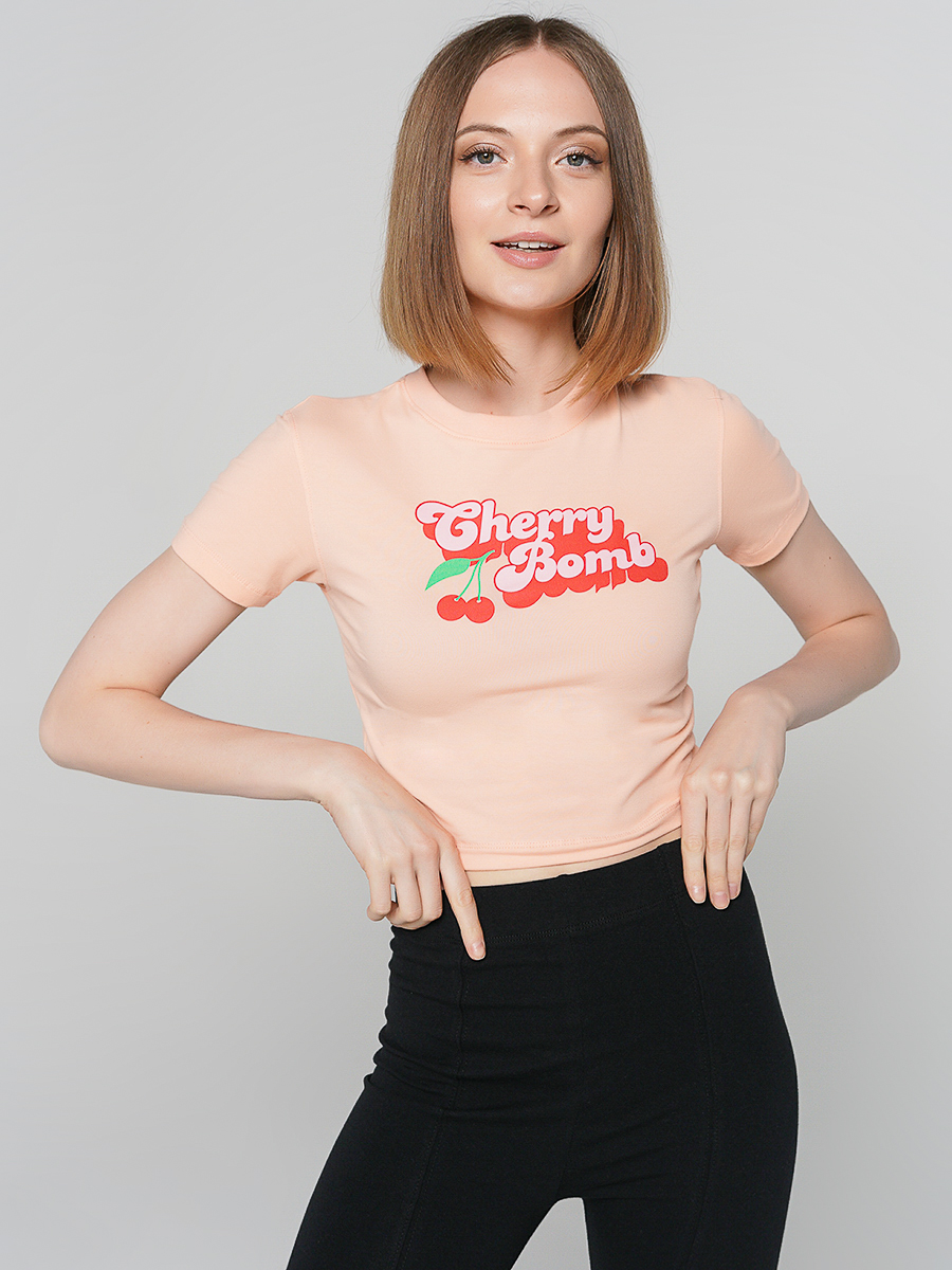 

Футболка женская ТВОЕ 80824 розовая XS, 80824